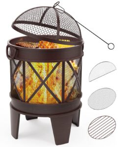 Loberfve 60cm Fire Pits for Garden