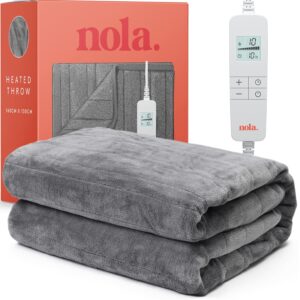 Nola Extra Large Heated Throw with 10 Heat Settings