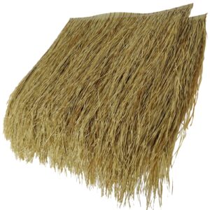 Xzhan Tiki bar grass for roof Tiki Bar Roof Artificial Thatch Tile Palm Roof