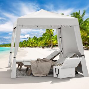 Portable Pop Up Gazebo with 1 Side Panel