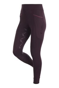 LeMieux Winter Pull On Womens Seamless Breeches - Fig