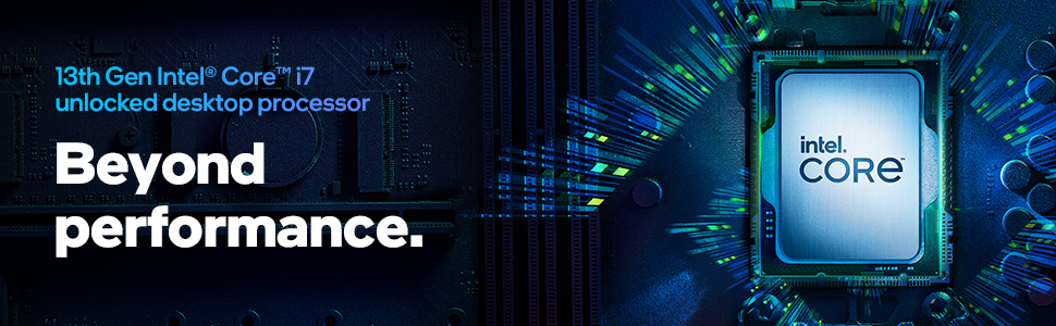 13th gen Intel Core i7 unlocked desktop processors