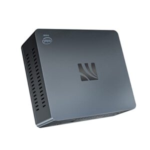 KUYIA Desktop Computer PC Windows 10 8GB RAM 256GB SSD Intel Celeron J4205 Support 2.4G/5G WiFi Gigabit Ethernet HDMI USB 3.0 BT4.0 Auto Power O