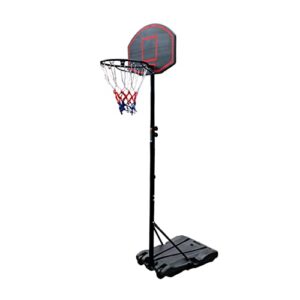 CD37 Basketball Hoop and Stand - Adjustable 175cm-215cm Basketball hoop For Kids and Adults - Freestanding Outdoor and Indoor Basketball Net - Portable Basket Ball Hoop on Wheels…