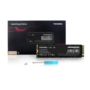 fanxiang S501 1TB NVMe SSD 3D NAND 1.3 PCIe Gen3x4 M.2 2280 Internal Solid State Drive (Read/Write Speed up to 2