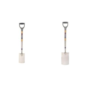 Spear & Jackson 1161BS Neverbend Stainless Steel Border Spade & 1160SP Neverbend Stainless Steel Digging Spade