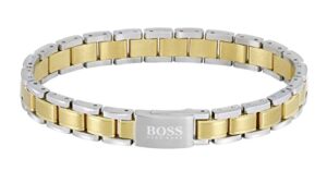 BOSS Jewelry Men's Metal Links Essentials Collection Link Bracelet - 1580195