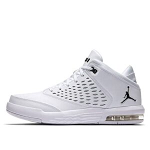 NIKE Jordan Flight Origin 4 Men's Trainers Sneakers Basketball Shoes 921196 (White/Black 100)