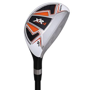 FAZER - XR4 - High Chrome Soft Feel Grip Golf Driver - Hybrid Flex Iron - 4-21 degree Mini Wood Iro