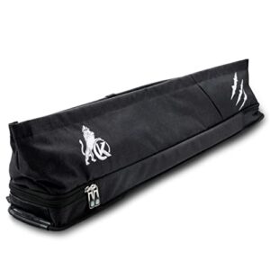 KONLLEN 3x4 4x5 Oxford Cloth Pool Cue Case High Capacity Billiard Cue Stick Carrying Bag