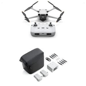 DJI Mini 3 Pro – Lightweight and Foldable Camera Drone with 4K/60fps Video & Mini 3 Pro Fly More Kit