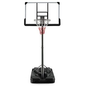 COSTWAY Basketball Backboard Hoop Set