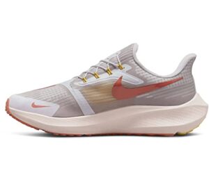 NIKE Air Zoom Pegasus 39 Flyease Women's Trainers Sneakers Running Shoes DJ7383 (IRIS Whisper/Madder Root-LT Madder Root 500)