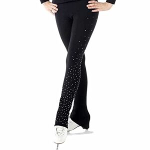 DNJKH Adults Figure Skating Pants