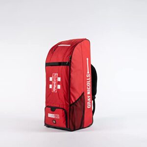 GRAY NICOLLS Team 450 Cricket Wheelie Duffle - RED - New for 2023