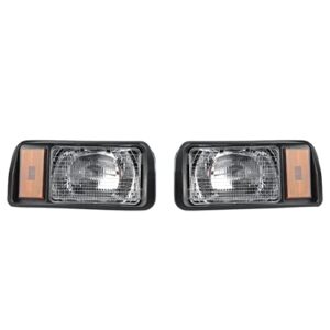 BRIUERG Golf Cart Headlights Car Style Light Factory Size Lights for