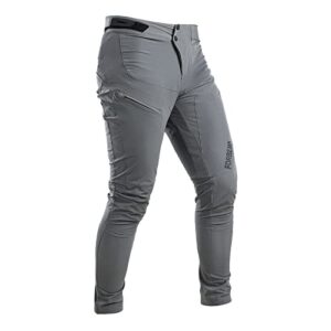 FORBEMK Mountain Bike Trousers Men's Cycling Trousers Long Lightweight Breathable Water-Repellent MTB Pants Mountain Bike Outdoor Sports Trousers