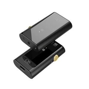 AOSHIDA UP4 2022 Hi-Res Audio Portable DAC Headphone Amp Bluetooth5.0 Type-C USB to 2.5mm/3.5mm Headphone 2xES9219C CSR8675 Earphone Amplifiers Support HD Calling for Phone/PC/Tablet/Ca