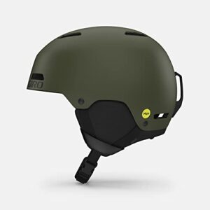 Giro Ledge FS MIPS Snow Helmet - Matte Trail Green - Large 59-62.5CM