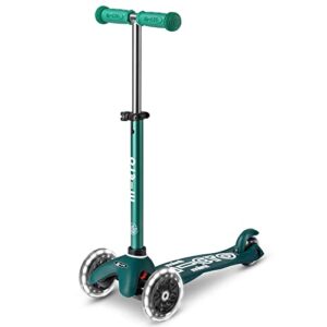 Micro Mini LED Eco Scooter Boys/Girls 2-5 Years Gree
