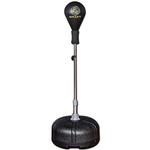 Free Standing Boxing Punching Bag Speed Ball Adjustable Height Freestanding- For Training
