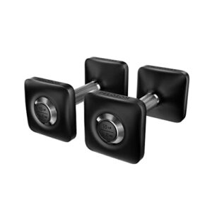 Peloton Dumbbells | Ergonomically Designed Pair of Cast Iron Weights with Urethane Coating and Nonslip Grip