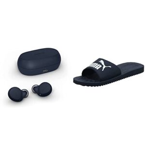 Jabra Elite 7 Active In-Ear Bluetooth Earbuds - True Wireless Sports Ear Buds ShakeGrip - Navy & PUMA Unisex Purecat Beach Pool Shoes