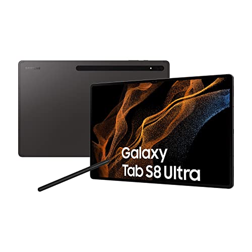 Samsung Galaxy Tab S8 Ultra 14.6 Inch 128GB Wi-Fi Android Tablet Graphite 3 Year Manufacturer Warranty
