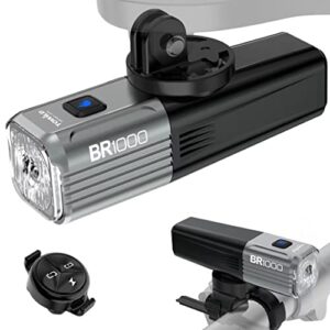 TOWILD Bike Lights with Wireless Remote