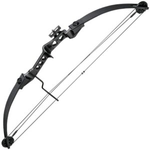 Man Kung Sonic Block Compound Bow Archery Youth CB30 32" 29lbs Aim Training Target Practice Black and Blue