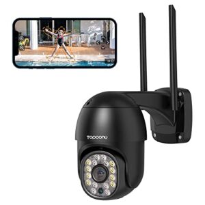 Topcony 360° Human Detection Security Camera Outdoor