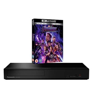 MULTIREGION Panasonic DP-UB154 4K Blu-ray Player Bundle including Avengers Endgame