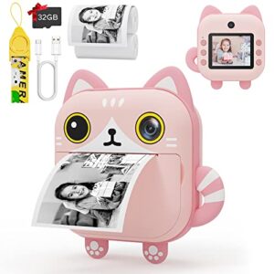 Selvim Instant Print Digital Camera for Kids