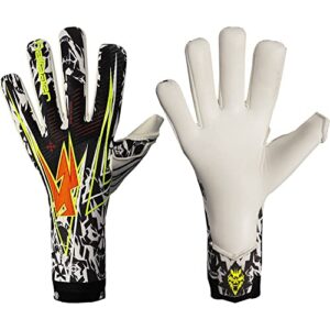 Kaliaaer NitroLITE X | Strapless Lightweight Goalkeeper Gloves | ProGrip Latex Palm |