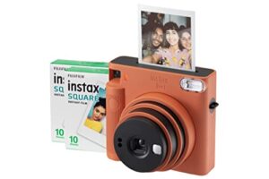 instax Instax Square SQ1 Instant Camera (20 Shots) - Terracotta Orange