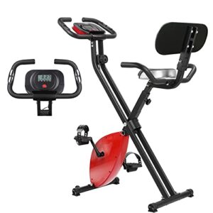 Exercise Bike Folding Exercise Bike with 8 Magnetic Resistance Levels