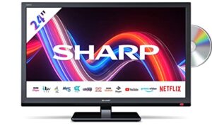 SHARP 24EE4KD 24" HD Ready Smart TV/DVD Combi