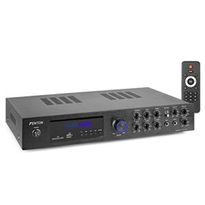 Fenton AV550BT 5.1 Home Cinema Surround Receiver Amplifier with Bluetooth and USB MP3 Playe