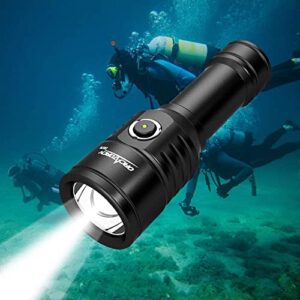 ORCATORCH D570-GL 2-in-1 Scuba Diving Light with 1000 Lumens White Beam 492ft Deep Underwater Diving Green Light Pointer for Scuba Divers Diving Instructors            [Energy Class A+++]