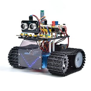 KEYESTUDIO Mini Tank Robot V4 Smart Car Starter Kit for Arduino