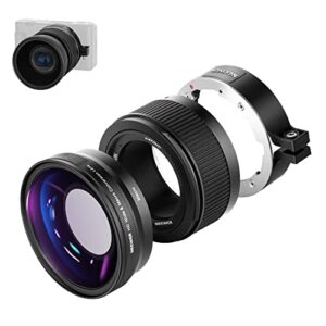 Neewer Wide Angle Lens Compatible with Sony ZV1 Camera
