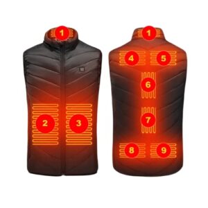 JC Gens Men's Heated Vest with Battery Pack