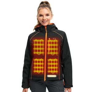PROSmart Heated Jacket: Electric Heating Jacket Waterproof Warming Jackets with Rechargeable Battery Pack