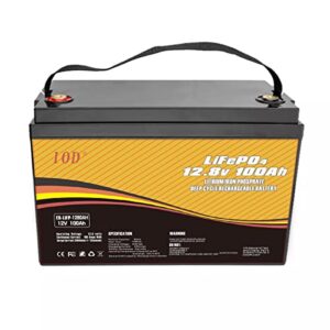 LiFePO4 Battery 12V 100Ah Lithium Ion leisure Battery Deep Cycle Battery