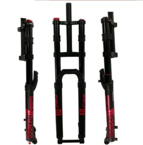 Fork 27.5 inch mountain bike suspension fork quick-release axle