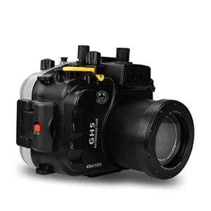 Sea frogs Compatible with Panasonic GH-5 Underwater Camera Housing 132 Feet/40 Metres Waterproof Housing Waterproof Quality: IPX8