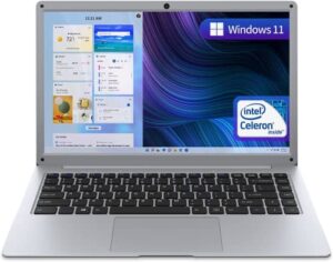jumper Laptop 14 Inch Full HD 1080P Display 12GB RAM 256GB SSD