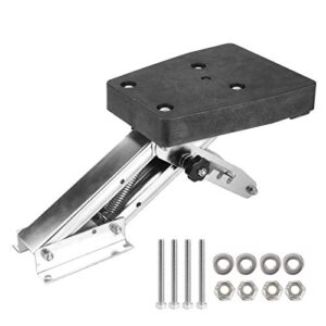 Outboard Motor Mount Boat Motor Stand Bracket Outboard Mounting 304 Stainless Steel Accessory 25HP 110 lbs for 2?Stroke Outboard Engine