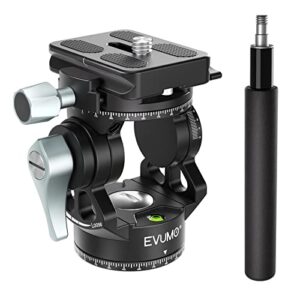 EVUMO Mini Fluid Tripod Head