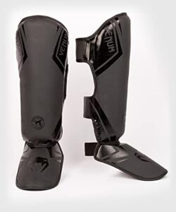 Venum Contender 2.0 Shin Pads - Black/Black - L